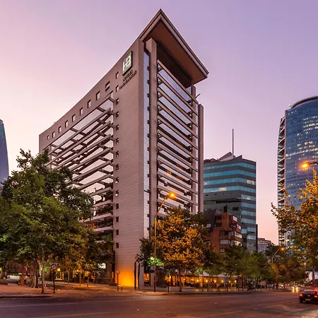 Plaza El Bosque Ebro Hotel Santiago Exterior photo The hotel in 2016